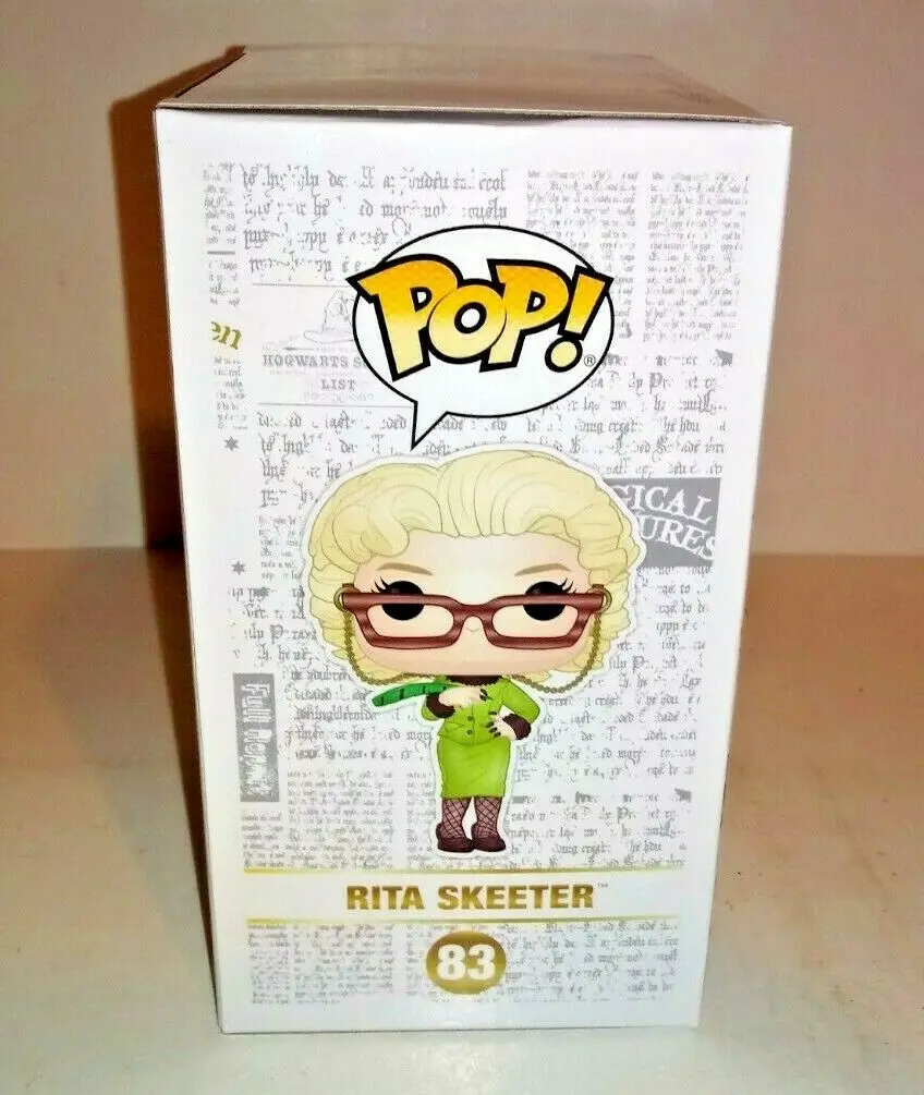 SDCC эксклюзивная Funko pop официальная Гарри Поттер-Рита Скитер с Quil Виниловая фигурка Коллекционная модель игрушки в коробке
