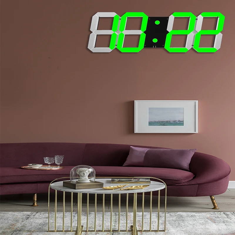 Настенные часы детский будильник электронные настенные часы horloge digitale Электронные часы
