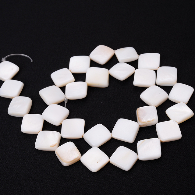 Shell Beads Mother of Pearl Love Star Oval Round Flat Loose Spacer Beads for Jewelry Making DIY Charm Bracelet Necklace