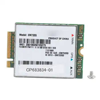 

Wireless AirPrime EM7355 100Mbps Gobi 5000 4G LTE Module NGFF WWAN Card For