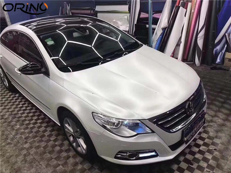 Pearl Ceramic Metallic White Vinyl Wrap Sticker-6