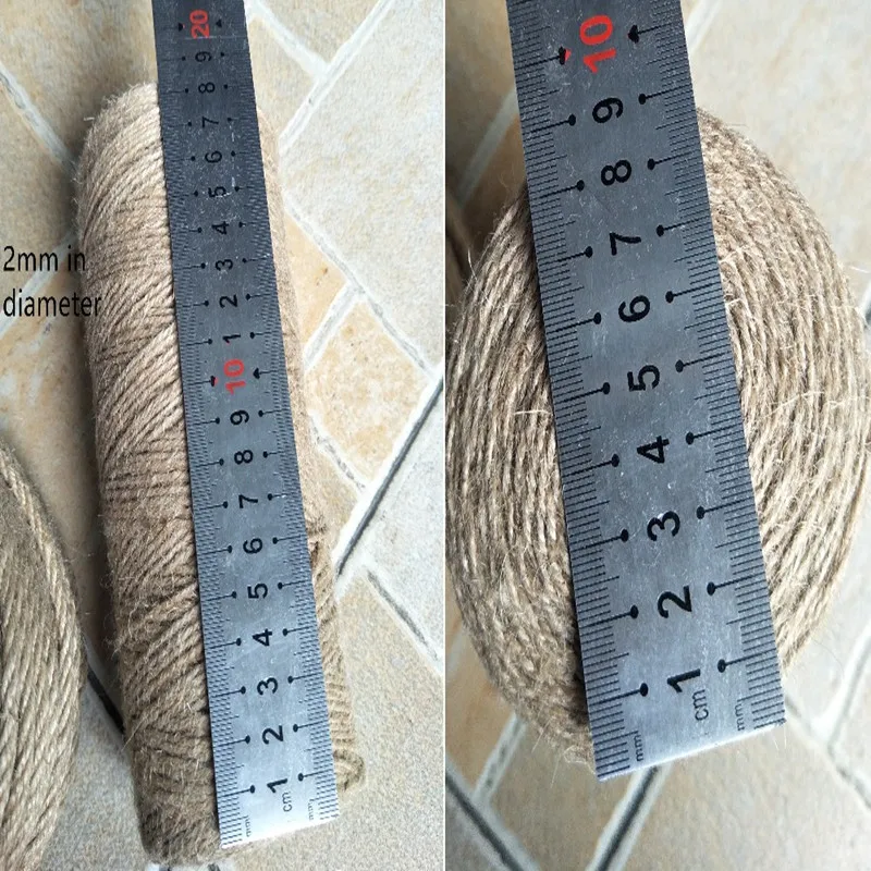 Jute Rope 1-6mm Diameter
