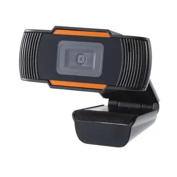 

Webcam 720P, HD Web Camera for Computer Streaming with Microphone Camara USB Plug n Play Web Cam, Widescreen Video para pc