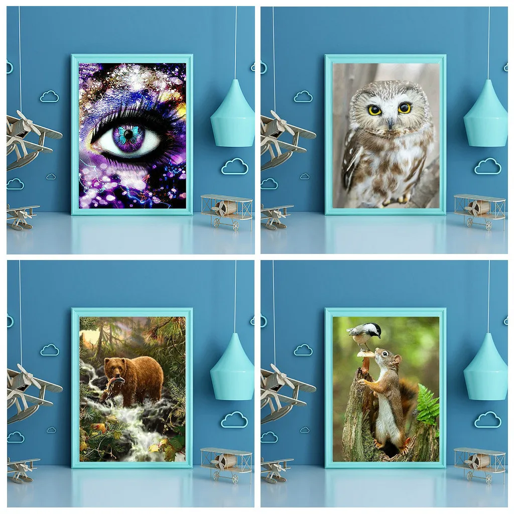 full diamond paintings Animal Picture DIY Diamond Painting Cross Stitch