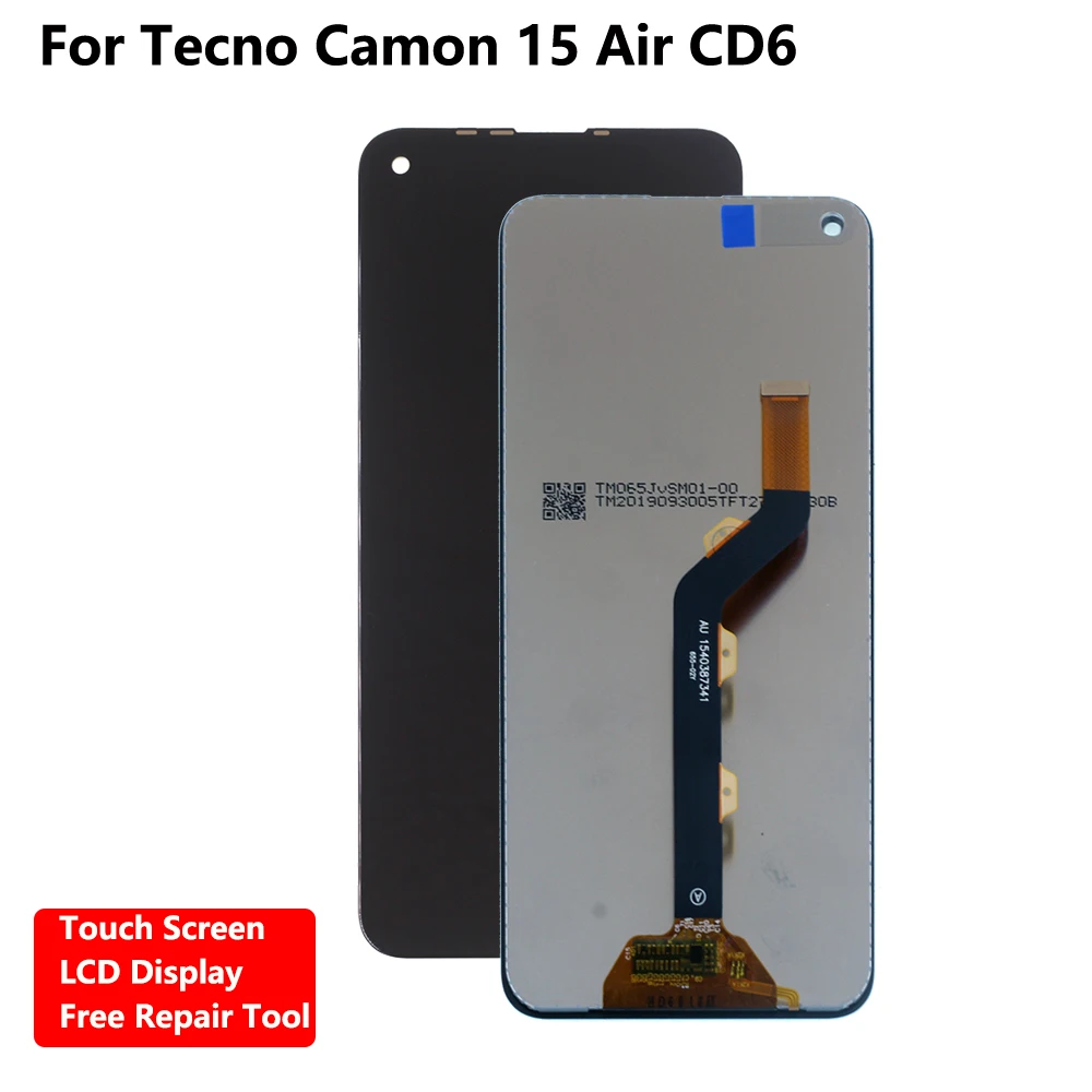 Оригинальный ЖК-дисплей для Tecno Camon 15 Air сенсорный экран дисплей дигитайзер в