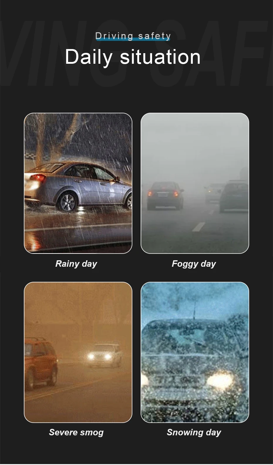 2Pcs Led Car Daytime Running Lights Drl Waterproof Headlight Turn Singal Yellow Light Streamer Auto Decorative Lamp Strip 12V