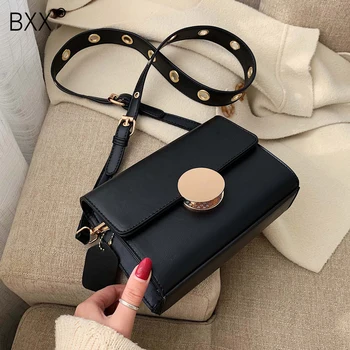 

[BXX] PU Leather Crossbody Bags For Women 2020 Fashion Small Shoulder Messenger Bag Lady Travel Handbags And Purses Flap a252