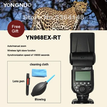 

YONGNUO YN968EX-RT Flash Speedlite High-speed Sync TTL Wireless with LED Light for Canon 5DIII 6D 7DII 60D 1100D 1200D 1000D700D