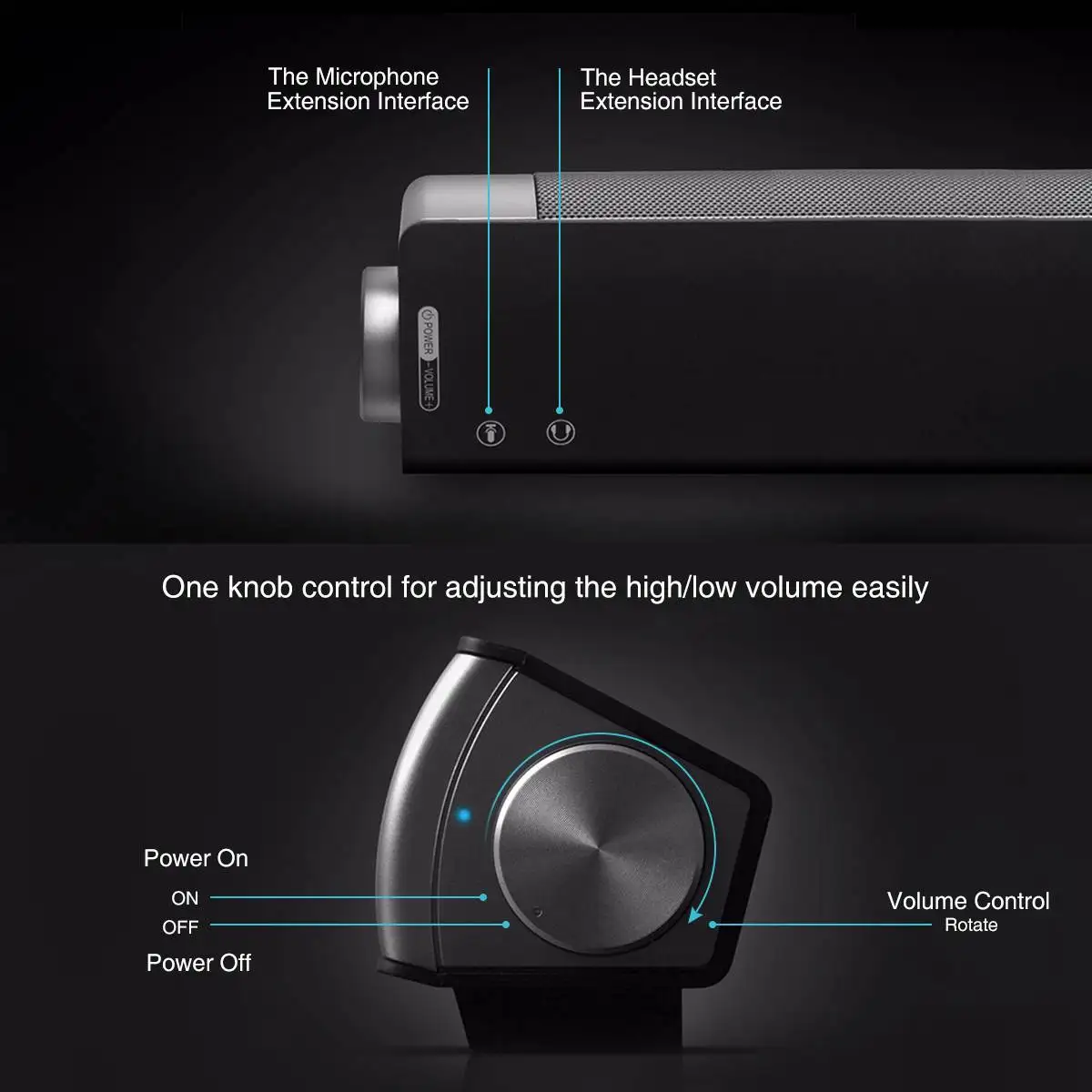 ELEGIANT портативные USB колонки сабвуфер стерео объемный Саундбар музыкальный плеер для компьютера настольный ноутбук ПК ТВ телефон звуковая панель