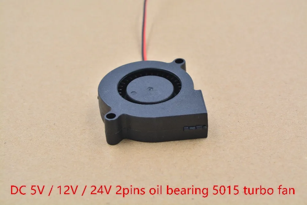 5015 fan 5V / 12V / 24V 2pin turbo fan humidifier centrifugal fan projector blower centrifugal fan