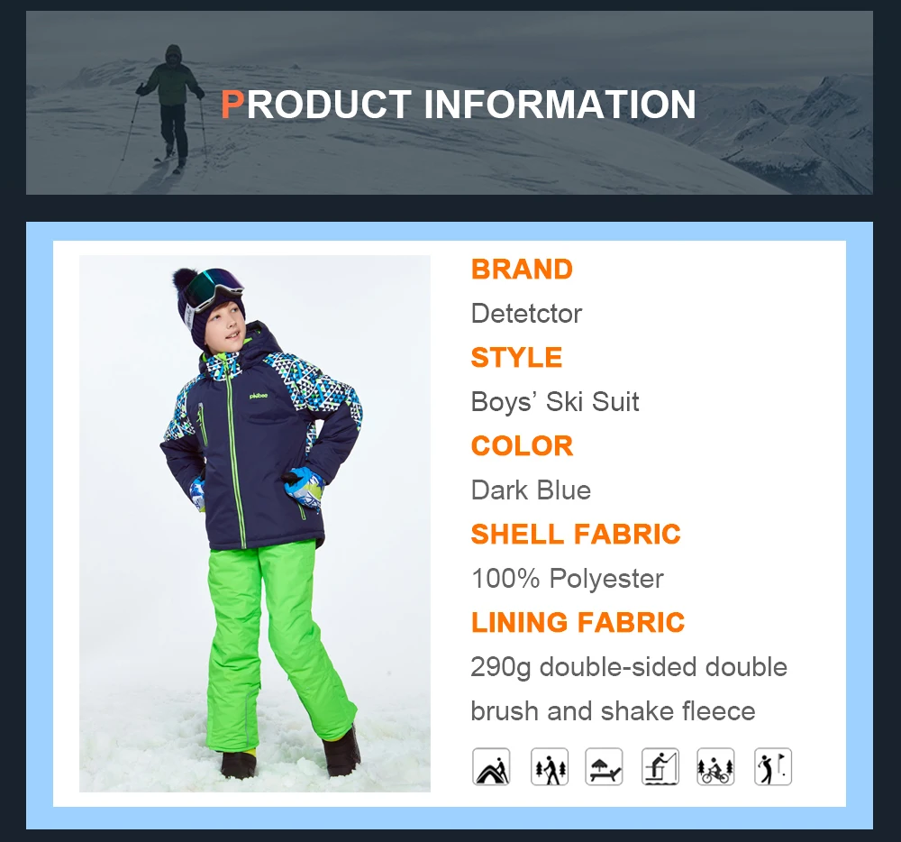 boys lightweight ski jackets