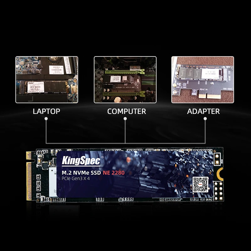 KingSpec M2 SSD NVMe 256GB 512GB 1TB 128GB M.2 2280 PCIe SSD Internal Solid State Drive for Laptop Desktop SSD Drive