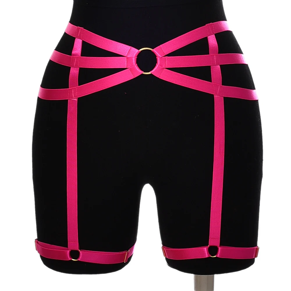 

Underwear Stockings Adjustable Garter Belt Women Pole Dance Sexy Lingerie Goth Body Harness Cage Bondage Leg Sexy Suspender Belt
