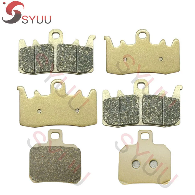 Медные полуметаллические передние и задние тормозные колодки для мотоцикла Ducati