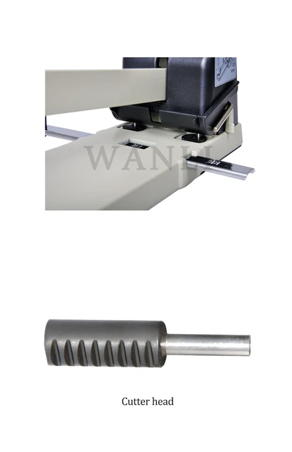 3-Hole Heavy-Duty Punching Machine Office Stationery Punching