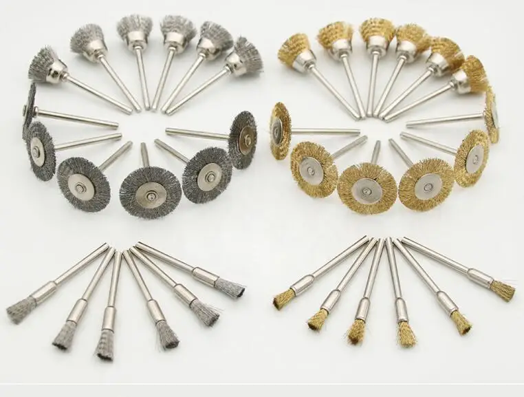 Dremel Accessories stainless Steel Wire Wheel Brushes Set Kit for Mini