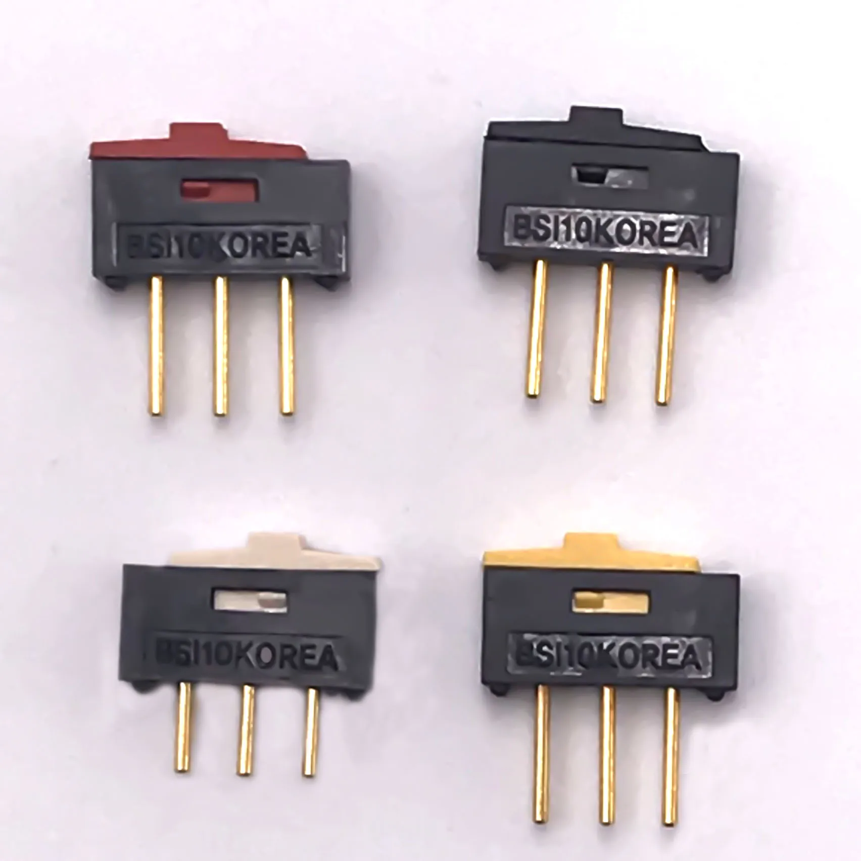Mini slide switch 10*2.5 second gear 2.54 pin pitch PCB inserts for small devices and microphones Mini slide switch 10*2.5 second gear 2.54 pin pitch PCB inserts for small devices and microphones