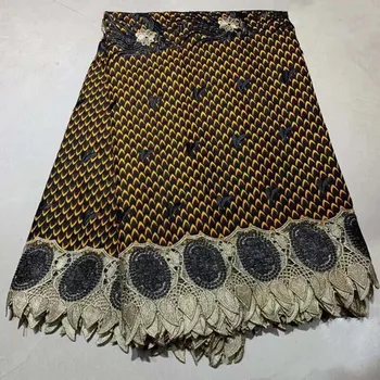 

2020 New Arrivals Ankara African printing batik fabric guaranteed real dutch 100% cotton high quality popular lace df66-657
