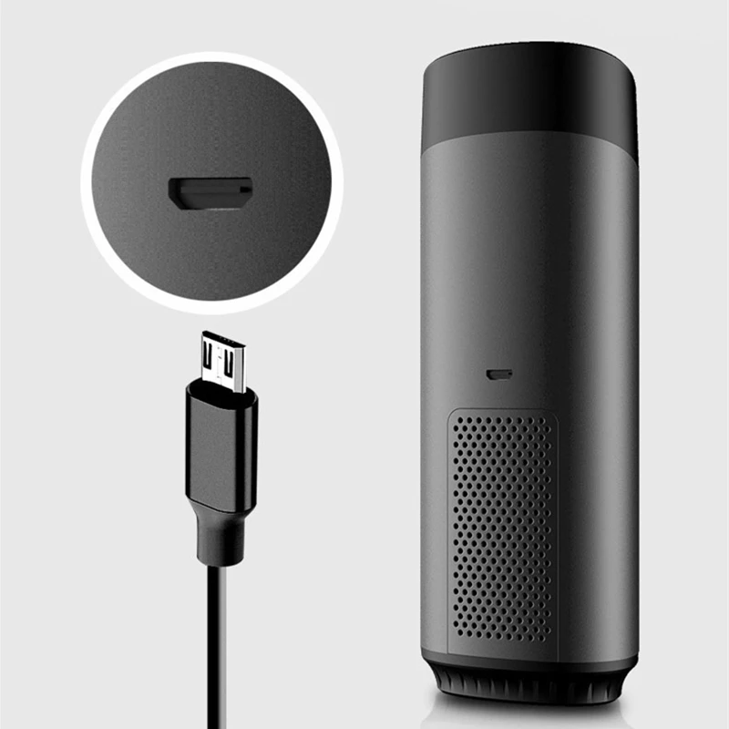Автомобильный очиститель SHODA usb с отрицательным ионом, Hepa фильтр, свежий Портативный USB алюминиевый сплав, автомобильный ионный очиститель воздуха