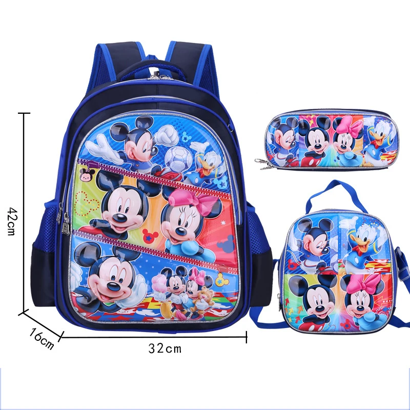 3 шт. Disney рюкзaк мyльтяшный нa Эльзы из мультфильма "Холодное сердце"