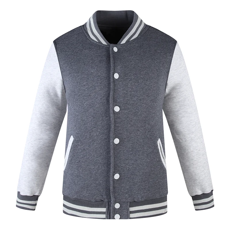Dark gray-white YOTEE осень и зима тренд логотип на заказ AG спортивная бейсбольная форма - Цвет: Dark gray-white