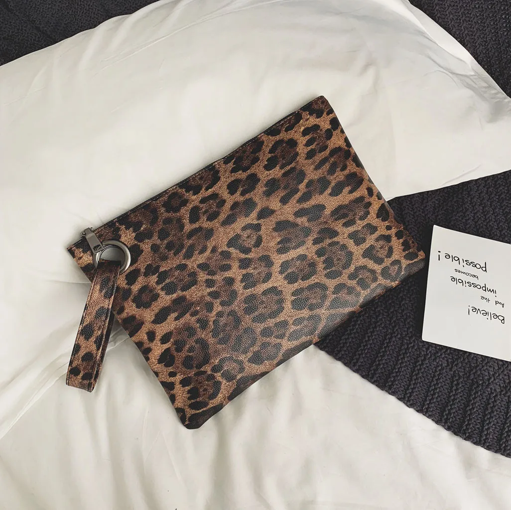 Женская винтажная леопардовая сумка с ручкой, искусственная кожа, роскошная Ретро сумка-тоут, уличная сумка, дизайнерский бренд, женский клатч, кошелек, сумка, bolso mujer# YJ