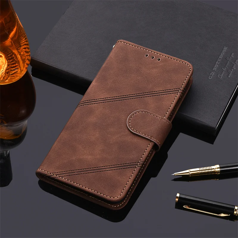 Case For Realme 9i Flip Case Leather Wallet Protective Shell Book Cover Funda For Realme 9i Coque Card Slot Capa flip phone case