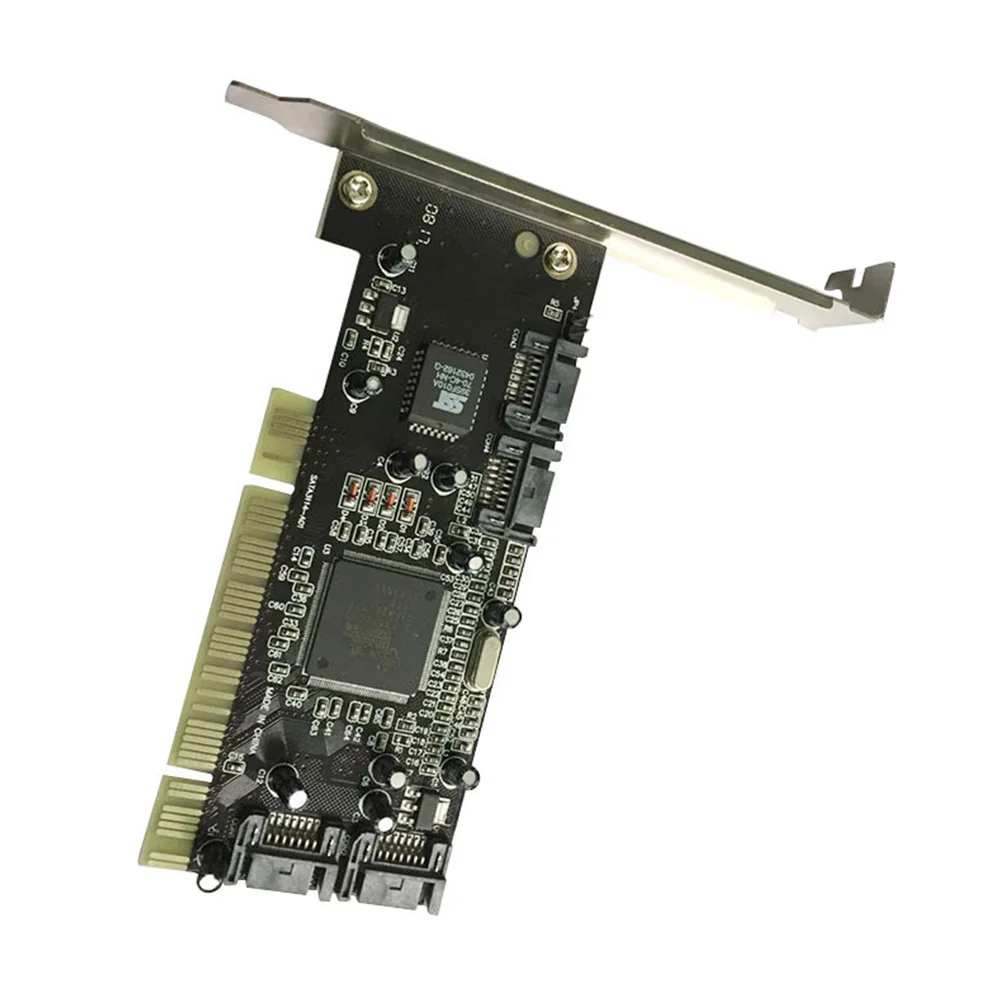 Адаптер для адаптера PCI на SATA стабильный быстрый адаптер для настольного ПК адаптер для контроллера внутренний легко наносится 4 порта с возможностью горячей замены Add On