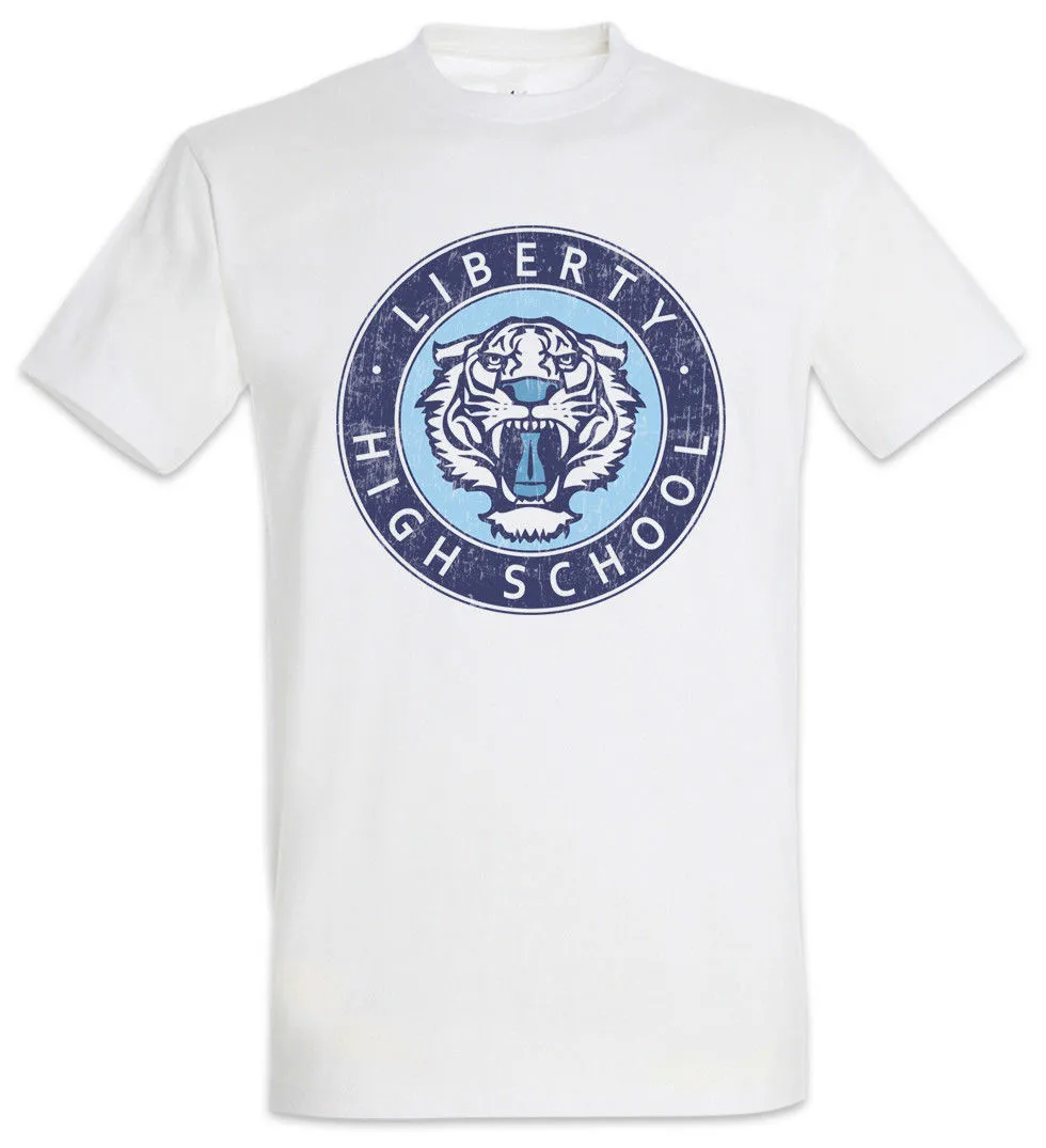 

Liberty High I T-Shirt 13 School Reasons Symbol Sign Logo Why Hannah Tape Adult Summer Streewear Size:S-3Xl