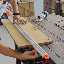 90cm placa de madeira braçadeira para flip saw serra circular elétrica máquina de corte guia régua fixação clipe fixação ferramenta para trabalhar madeira