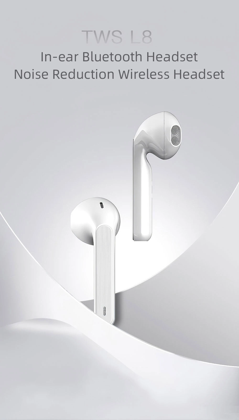 L8 Bluetooth наушники TWS гарнитуры для huawei iPhone с микрофоном зарядная коробка мобильный телефон беспроводные наушники спортивные стерео портативные