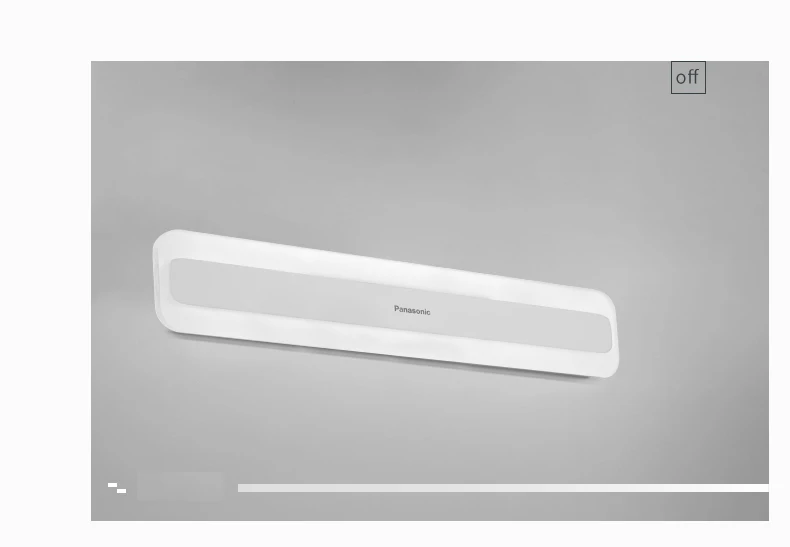 Panasonic современный светильник для ванной, светодиодный, переднее зеркало, настенный светильник для макияжа, амбициозное освещение, водостойкий с зеркалом, лампа