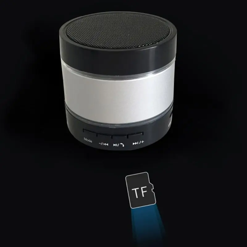 Беспроводной Bluetooth динамик мощный металлический громкий стерео Карманный сабвуфер Orator
