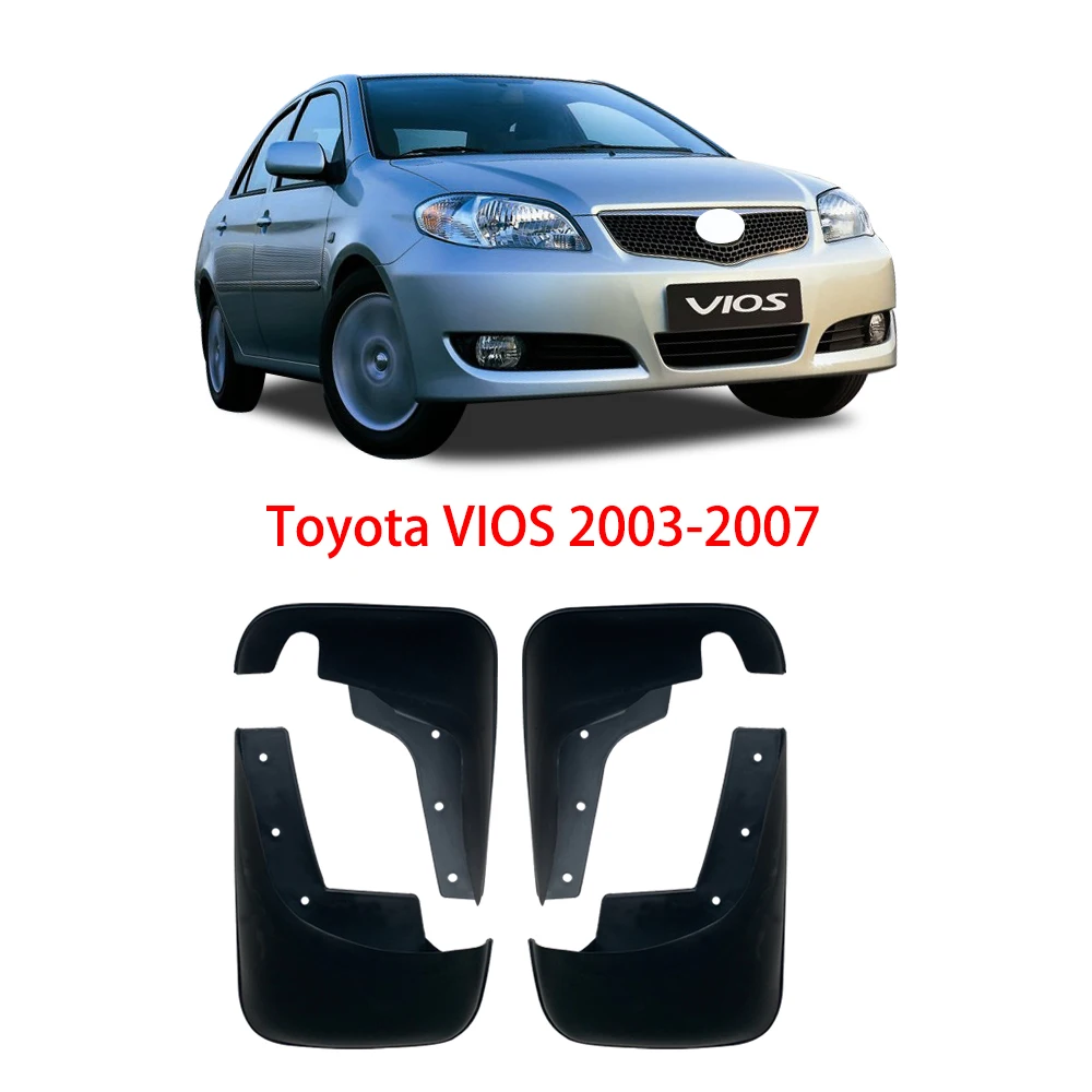 Для Toyota Vios Yaris L/FS Брызговики Toyota автомобильные крылья Toyota Брызговики авто аксессуары 2003