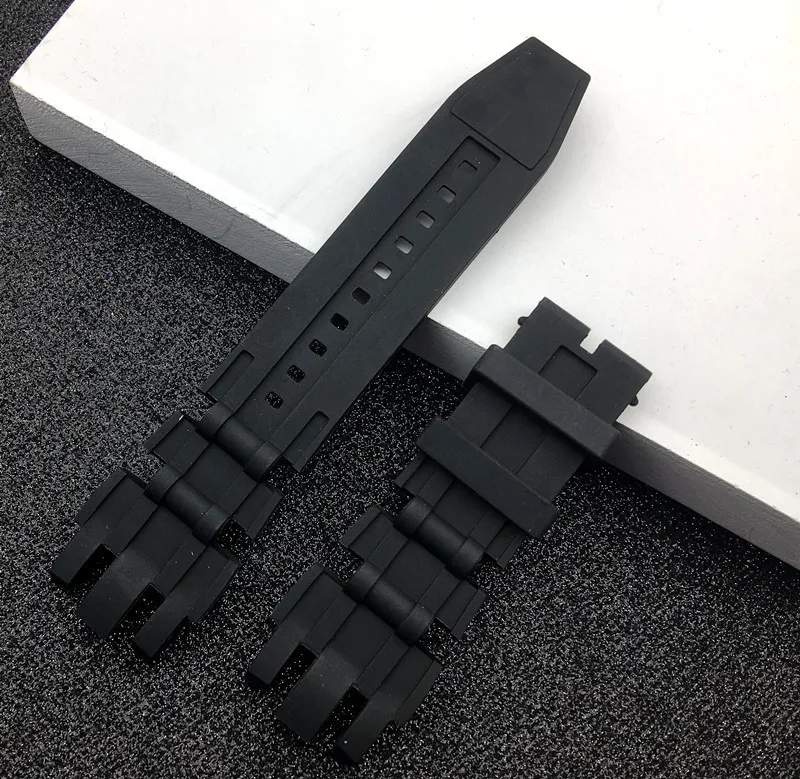 Новая черная силиконовая резина Ремешок для часов набор для Invicta Subaqua резерв аналоговый Diver Замена мужской t спортивный браслет ремень для мужских часов