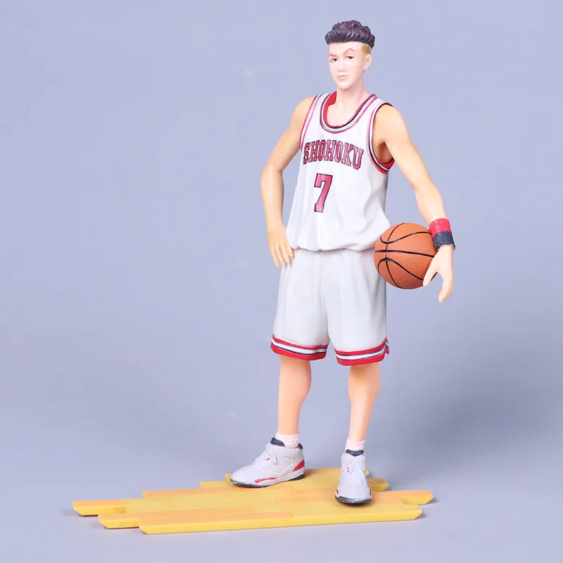 

Wansheng Anime Slam Dunk Garage Kit Number 7 Shirt Ryouta Miyagi Garage Kit Boxed Model Ornaments White