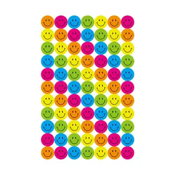 

Smile Face Stickers Children Kids Toy For Phone Notebook Message Sealing Scrapbook Album Decor Sticker 20pcs