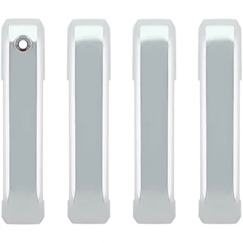 

Chrome Door Handle Cover, 4 Doors Without Passenger Key Hole Without Smart Hole, Auto Parts for Ford F150 2015-2017