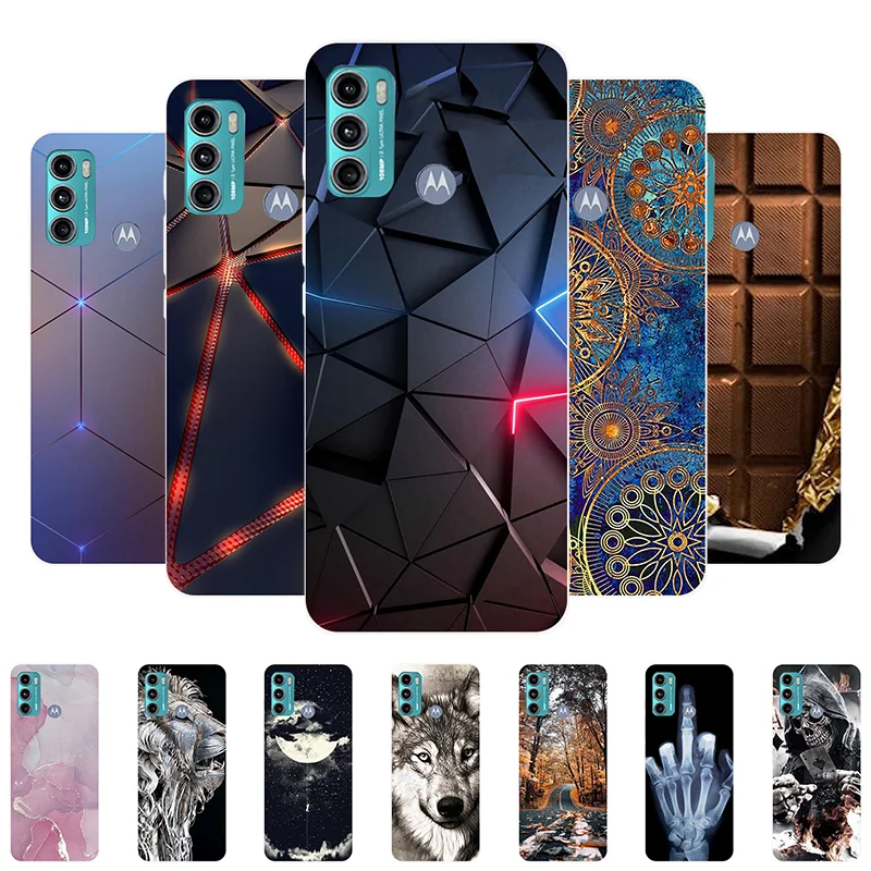 Cover RanTuo Per Motorola Moto G60S - Custodia In Silicone Morbido Antigraffio, Antiurto, Colore Blu