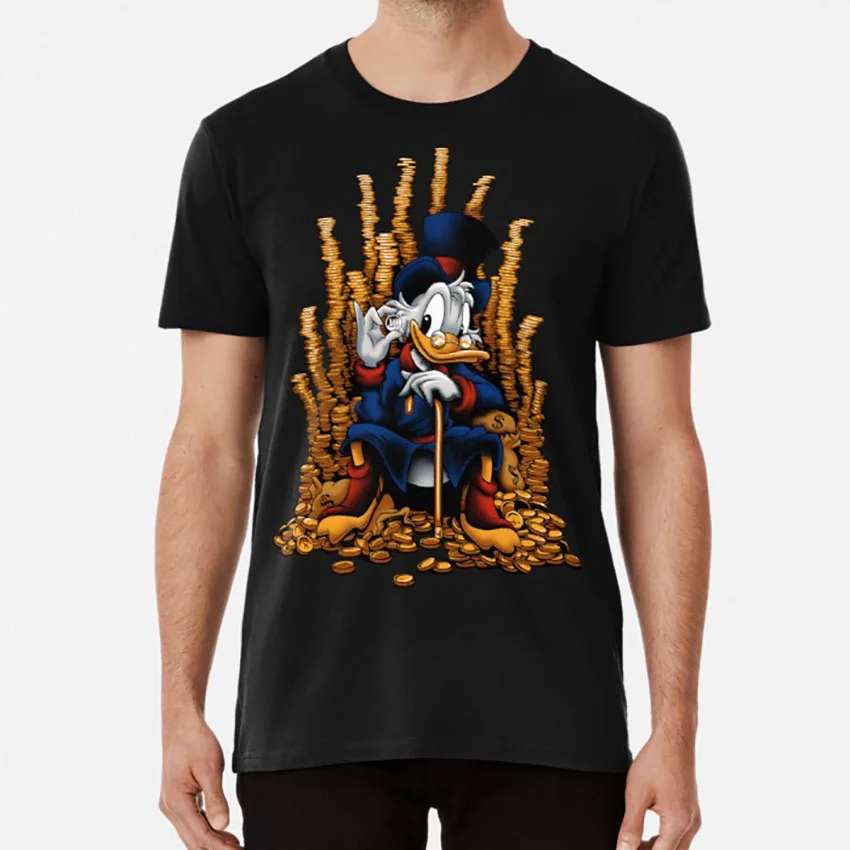 

Powerline Stand Out World Tour '95 T shirt ducktales duck tales scrooge mcduck parody funny cartoon kids hbo