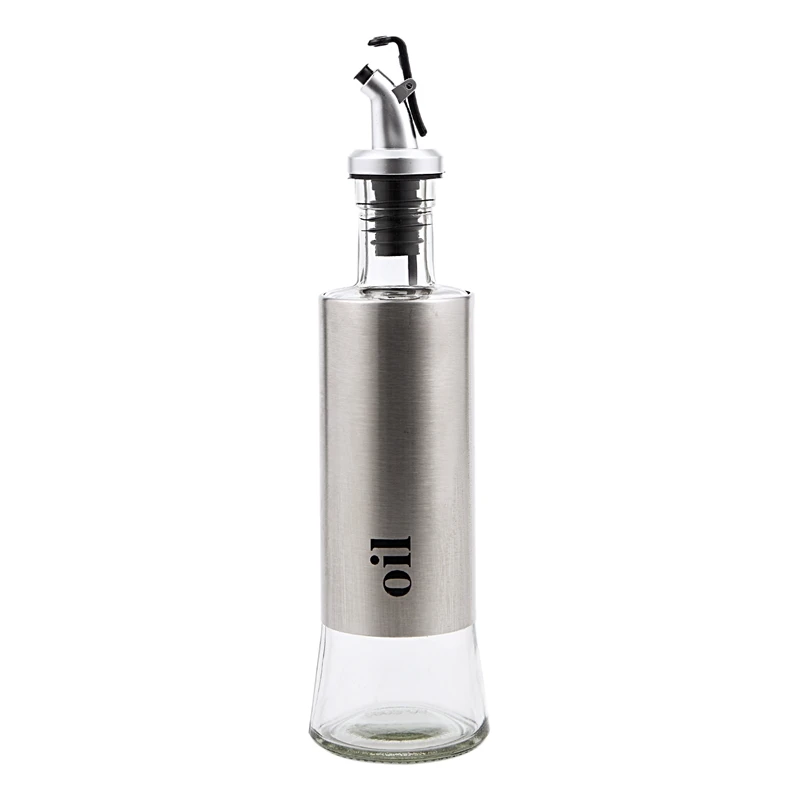 BMBY-300Ml диспенсер оливкового масла бутылка с воронкой из нержавеющей стали масло Pourer дозирующие бутылки