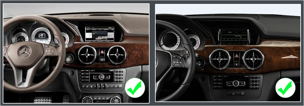 Sale Car Android System 1080P IPS LCD Screen For Mercedes Benz GLK X204 2014~2016 Car Radio Player GPS Navigation BT WiFi AUX 2