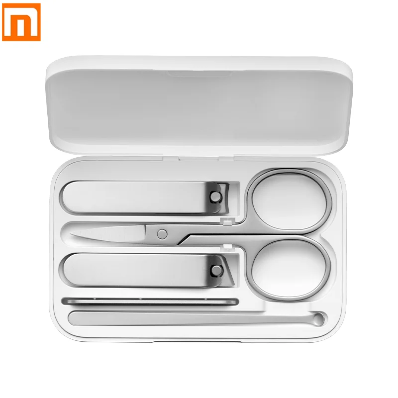 Набор кусачек для ногтей Xiaomi Mijia из нержавеющей стали триммер кусачки ухода за