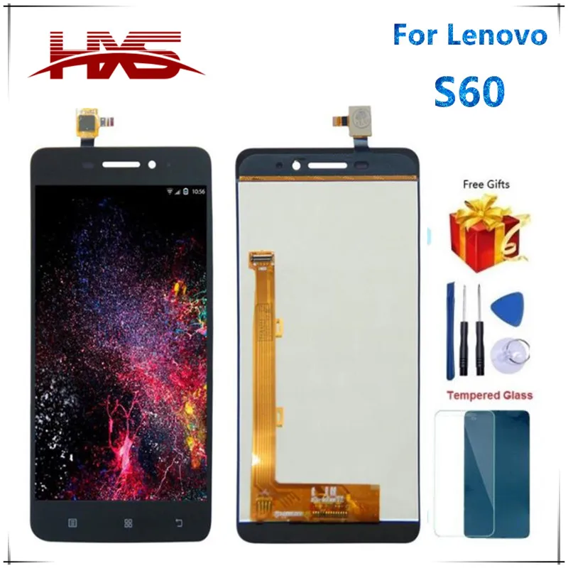 [H.X.S] для lenovo s60 S60W S60T S60A S60-a ЖК-дисплей с сенсорным экраном дигитайзер сборка