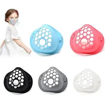 

5pcs Breathable Protection Stand Food Grade Silicone Breathable Breathing Space Increase Nose Protection 3D Mask Bracket