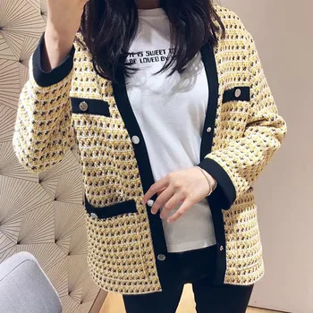 

Women Small Fragrance Tweed Suit Coat Or Mini Skirt Or Shorts Patchwork New