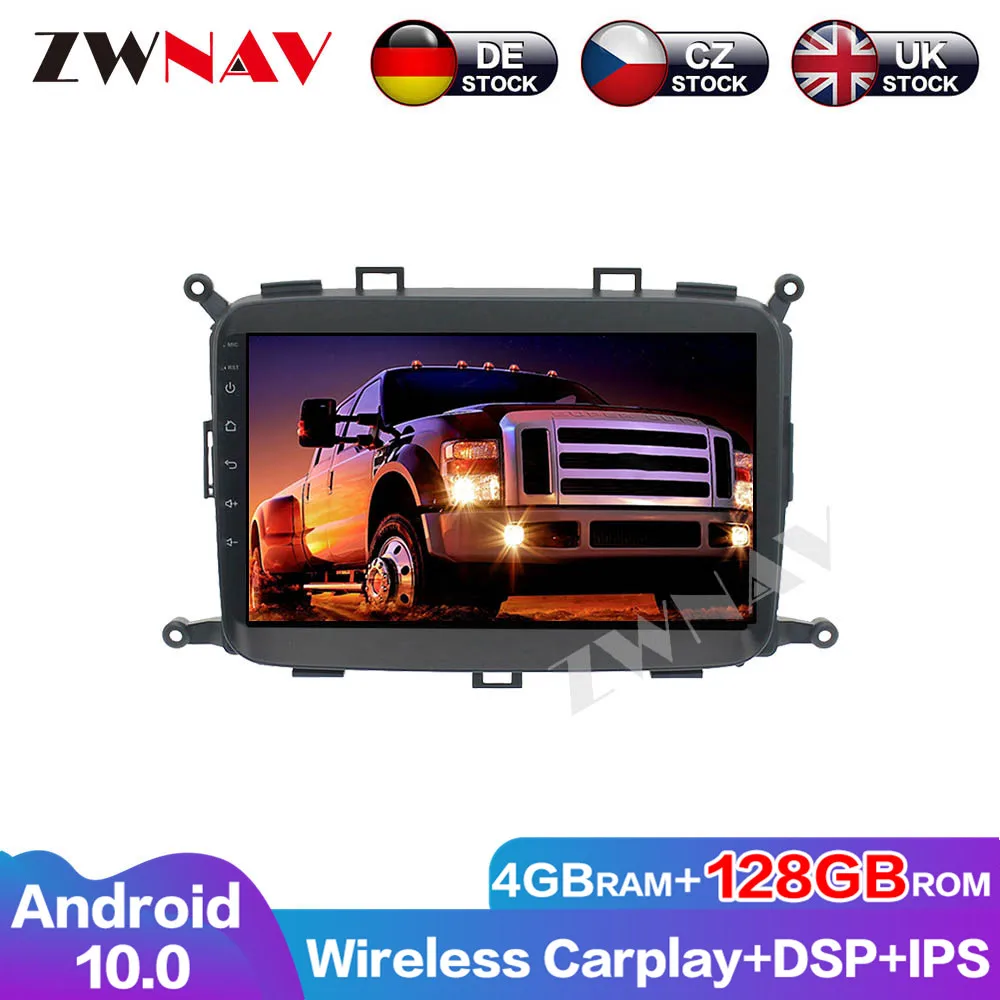 

Автомагнитола, головное устройство, DVD-плеер, 128G Carplay, Android 10,0, сенсорный экран для автомобиля Kia Carens 2013-2018, GPS, аудио, стерео, мультимедиа