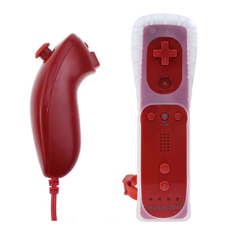 Nunchuck com Motion Plus para Nintendo Wii Game Joystick Controle Remoto 2in 1 - Image 4