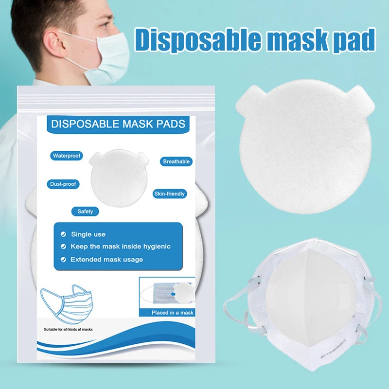 

Newly Mask Filters Replacement Pads Dust-proof Breathable Cotton Filter Pads for Disposable Mask Protection Masks