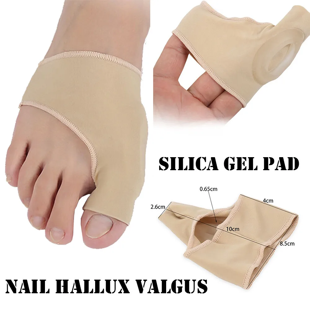 

Protective sleeve Thumb Valgus Toe Cushion Hallux Relief Corrector Pad with a silicone pad two PCS Sports protection product #20